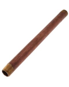 3/8" x 8" Brass Nipple (Lead Free)