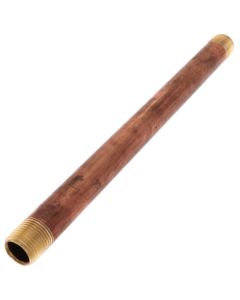 1/2" x 11" Brass Nipple (Lead Free)