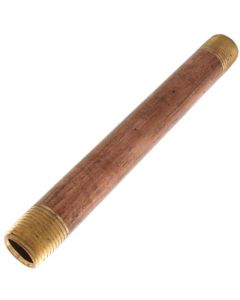 1/2" x 7" Brass Nipple (Lead Free)