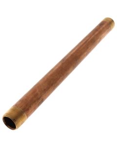 3/4" x 12" Brass Nipple (Lead Free)