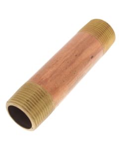 3/4" x 4" Brass Nipple (Lead Free)
