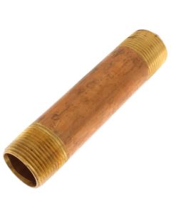 1" x 5-1/2" Brass Nipple (Lead Free)