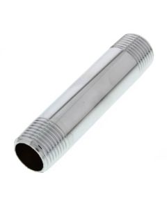 1/2" x 3-1/2" Chrome Brass Nipple (Lead Free)