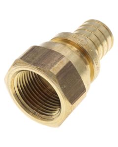 3/4" F2080 PEX Female Adapter, for Rehau Tools Only (Lead Free Brass)