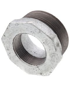 2-1/2" x 1-1/2" Galvanized Malleable Hex Bushing