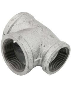 2" x 1-1/2" x 2" Galvanized Reducing Tee