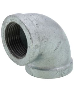 1" Galvanized Malleable 90-Degree Elbow
