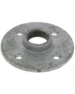3/4" Galvanized Floor Flange w/ Holes