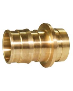2" PEX x 2" IPS Groove Fitting Adapter (Lead Free Brass)