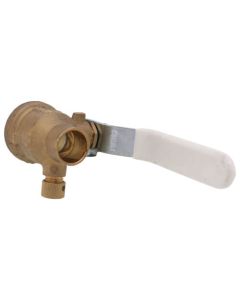 1" Full Port Ball & Waste Sweat Ball Valve (Lead Free)