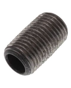 1/4" x Close Black Nipple