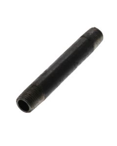 1/4" x 3-1/2" Black Nipple