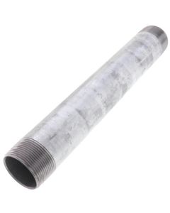 1-1/2" x 12" Galvanized Steel Nipple