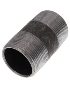 1-1/2" x 3" Schedule 80 Heavy Duty Black Nipple