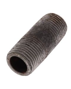 3/8" x 1-1/2" Schedule 80 Heavy Duty Black Nipple