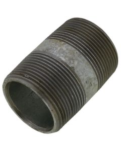 1-1/2" x 2-1/2" Schedule 80 Heavy Duty Galvanized Nipple
