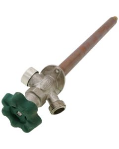 P-164 Series 12", 1/2" Expansion PEX Inlet Frost-Free Anti-Siphon Quarter-Turn Wall Faucet