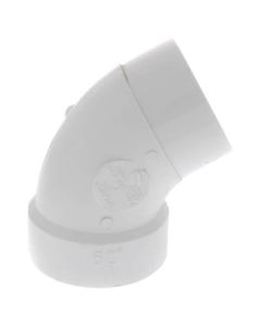 2" PVC DWV 60° Street Elbow