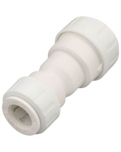1/2" CTS ID x 3/8" CTS ID JG Twist & Lock Speedfit Reducing Coupling