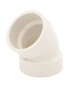 1-1/2" PVC DWV 45-Degree Short Radius Elbow (NSF)