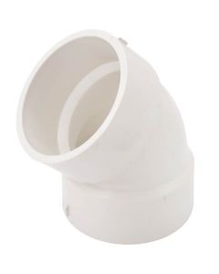 3" PVC DWV 45-Degree Short Radius Elbow (NSF)