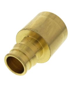 3/4" ProPEX x 1" Female Sweat Copper Pipe Adapter (Brass)