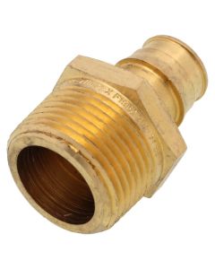 3/4" ProPEX x 1" NPT Brass Male Adapter
