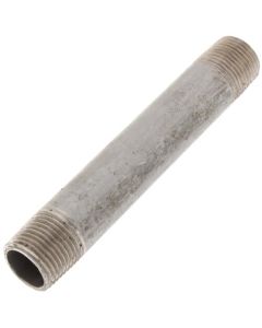 3/8" x 4" Stainless Steel Nipple