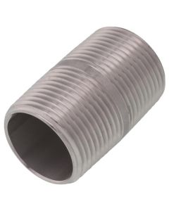 1" x 2" Stainless Steel Nipple