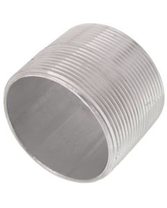 3" x Close Stainless Steel Nipple
