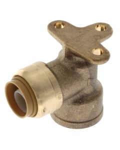 1/2" x 1/2" Drop Ear (SharkBite x FNPT) Elbow (Lead Free)